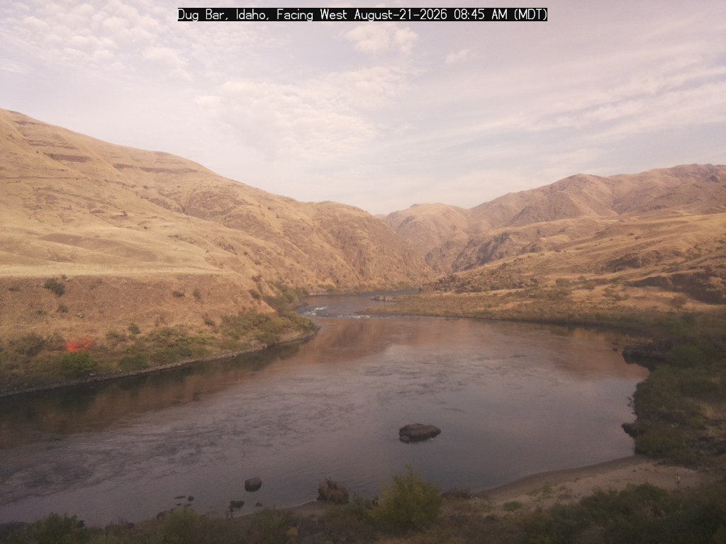 Webcam view of Dug Bar airstrip